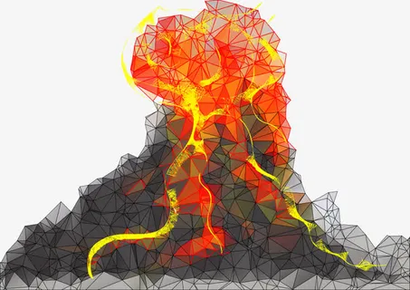 矢量彩色立体背景