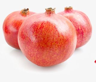 美味的新鲜石榴高清图片免抠