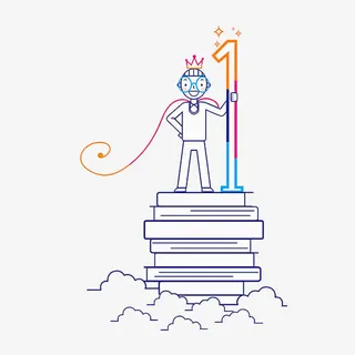 书本上的人物免抠