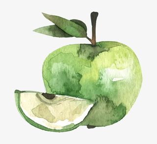 卡通手绘水果装饰海报设计免抠