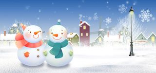 圣诞节卡通背景