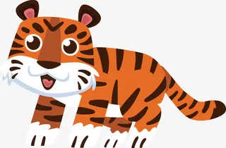 动物之王老虎免抠