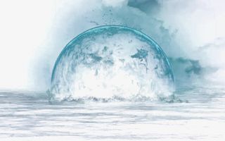 暗黑色的地球免抠