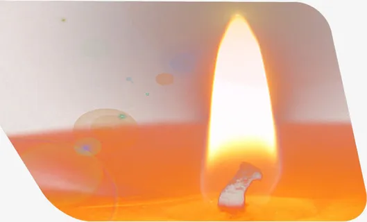 燃烧的蜡烛免抠