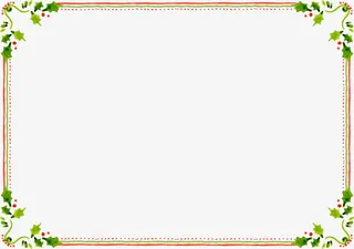 绿色树藤框架免抠