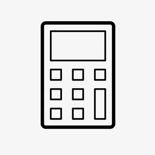 扁平化计算器免抠