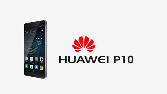 黑色华为手机免抠