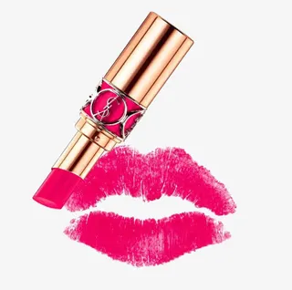 圣罗兰圆管经典正红色口红免抠