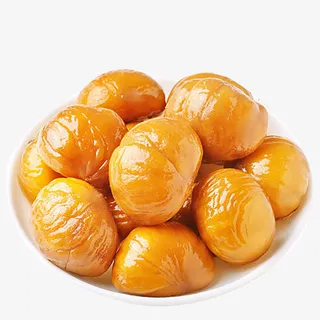 网红零食板栗免抠