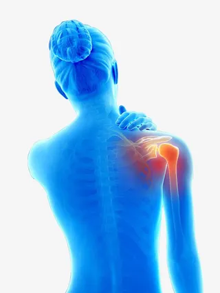 肩膀疼痛的人免抠