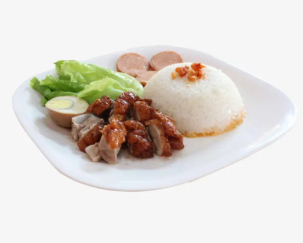 港式烧腊烧鸭饭免抠