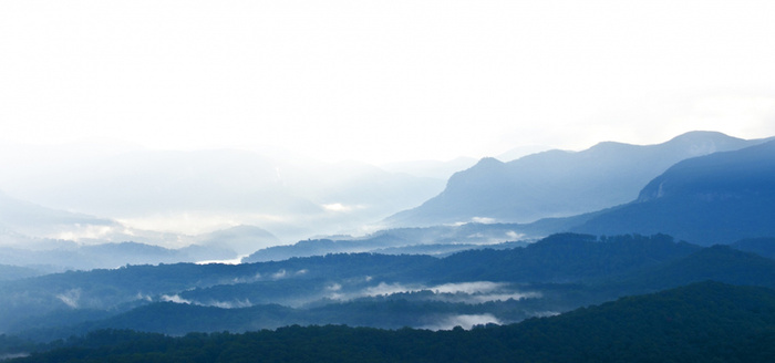 简约山海背景高清