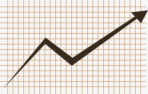 经济上升趋势图免抠 经济上升趋势图免抠