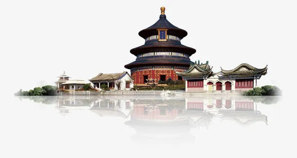 中国古塔免抠