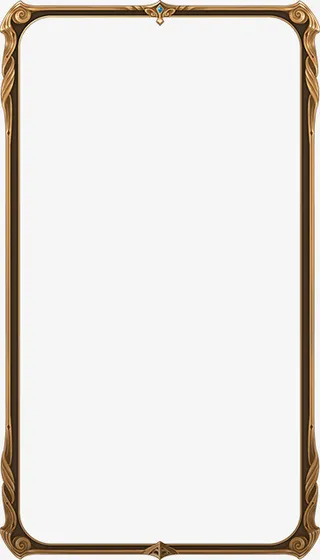 游戏提示 边框 华丽 质感免抠