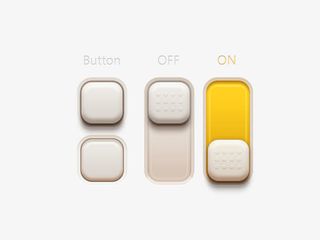 UI开关元素免抠