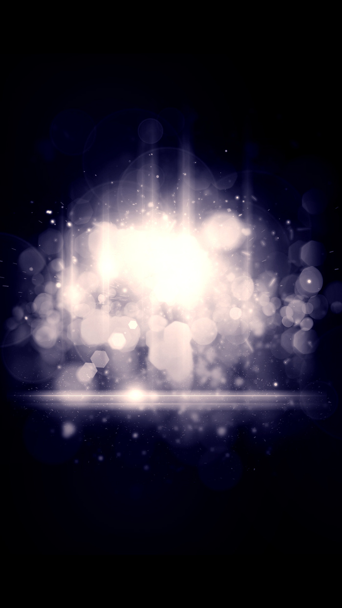 黑色简约科技感光效H5背景高清