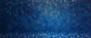 蓝色夜空粒子高清