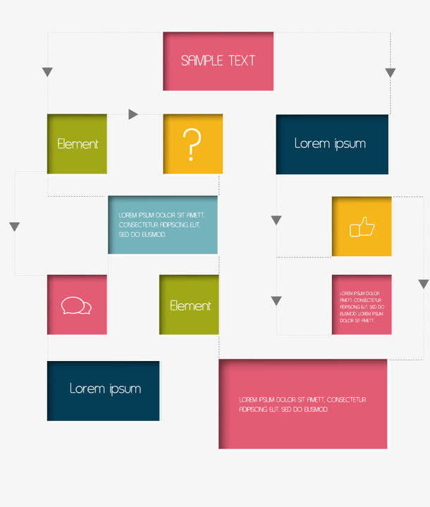 商务ppt边框免抠