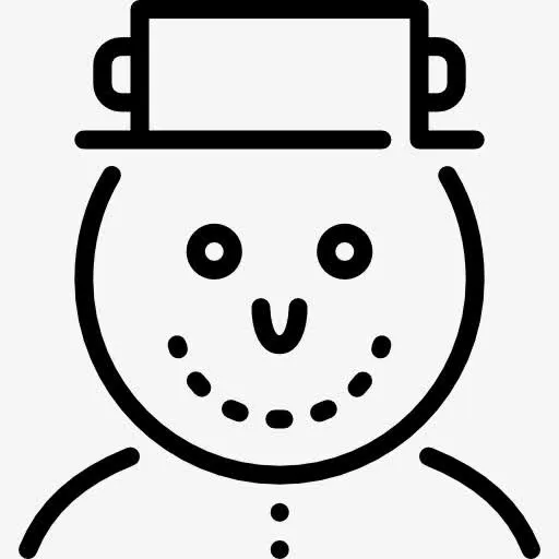 雪人图标免抠