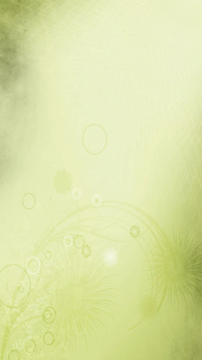淡绿色花纹素材背景高清