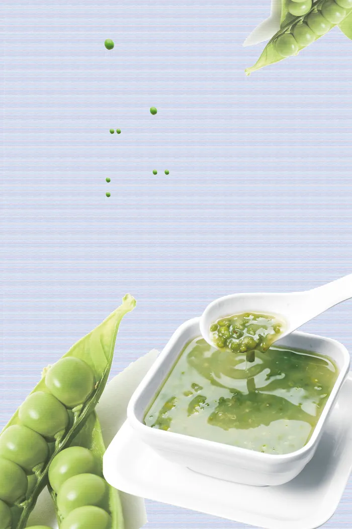 时尚餐饮美食绿豆汤海报高清