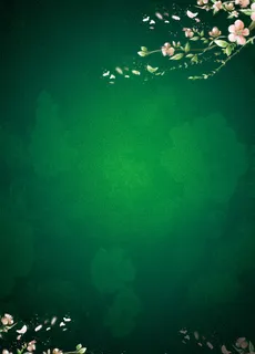 绿色渐变中国风背景高清