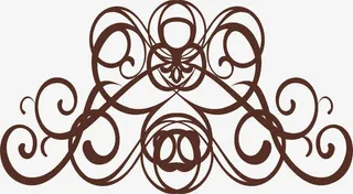 仿古花边免抠