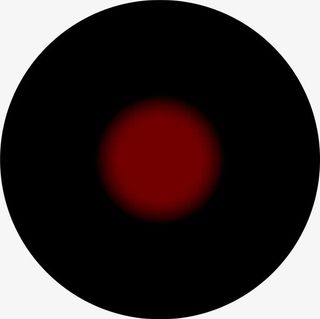 红色闪耀光芒免抠