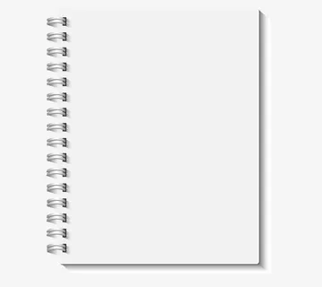 矢量笔记本内页模板免费图片免抠