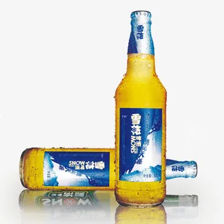 雪花啤酒免抠