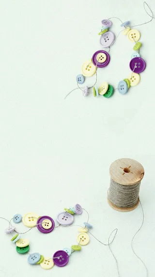 清新纽扣H5背景高清