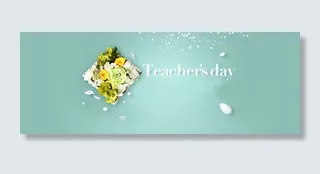 教师节背景Banner高清