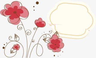 红色边框矢量图片免抠