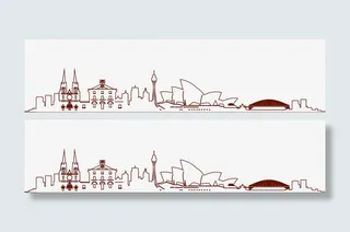 城市建筑大厦免抠