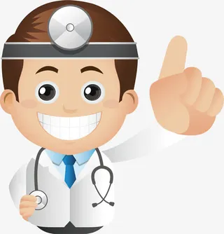 卡通原创医生头像免抠