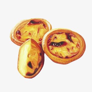 烘焙蛋挞美食免抠