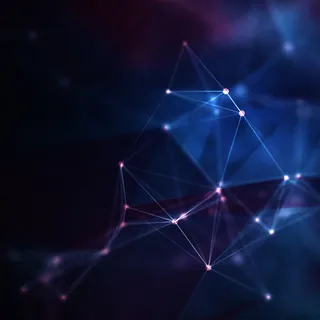 蓝色炫彩科技背景高清