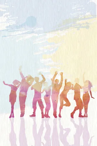 五四青年节海报背景素材高清