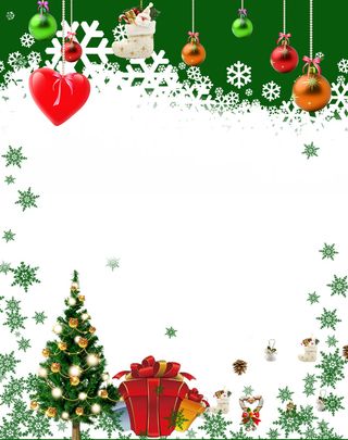 圣诞活动模板背景素材高清