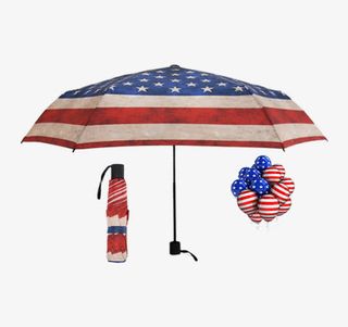 米字旗学生晴雨两用伞免抠