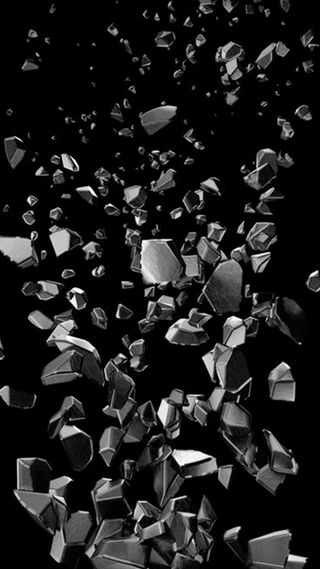 大气酷黑碎石科技感H5背景高清