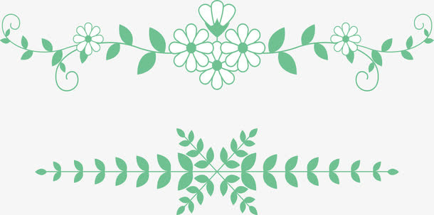 婚礼花藤标题框免抠