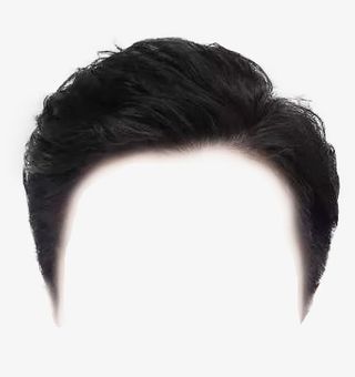 男士证件照头型免抠其他元素