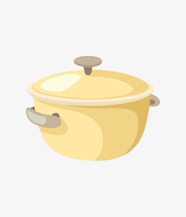 卡通简约清新风厨具装饰设计免抠