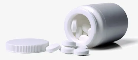 白色药瓶免抠