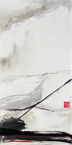 水墨创意媒体设计免抠