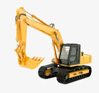 工地挖掘机免抠 工地挖掘机免抠