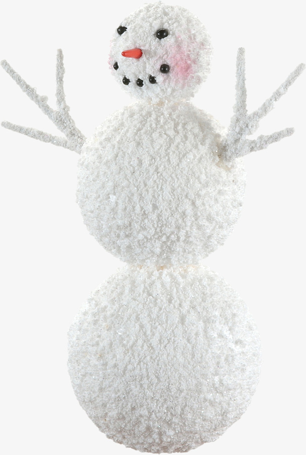 可爱玩偶 雪人免抠
