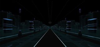 科技建筑深色banner高清